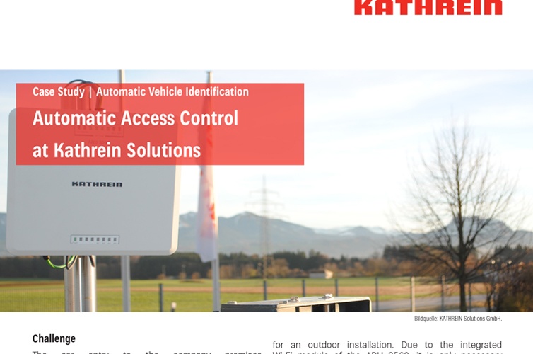 Automatic Access Control at Kathrein Solutions