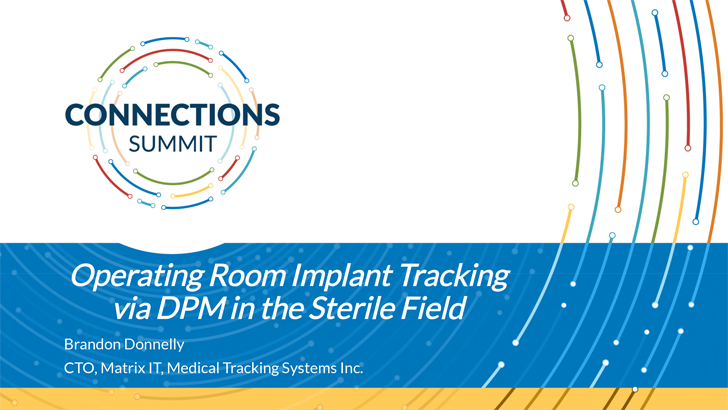 Operating Room Implant Tracking via DPM in the Sterile Field