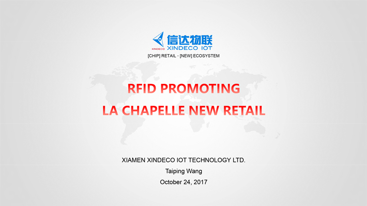 RFID Promoting La Chapelle New Retail