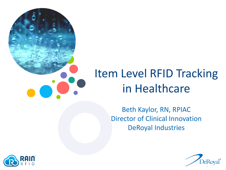 Item Level RFID Tracking in Healthcare