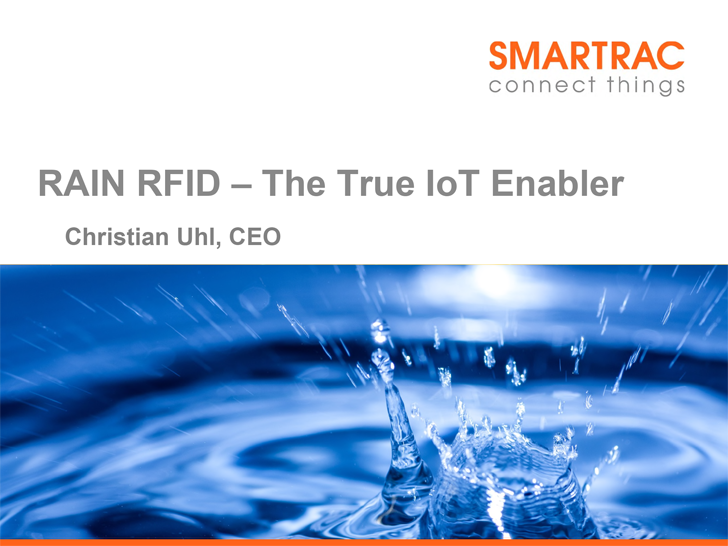 RAIN RFID – The True IoT Enabler