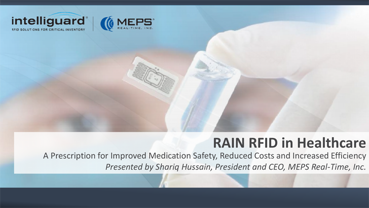 RAIN RFID in Healthcare