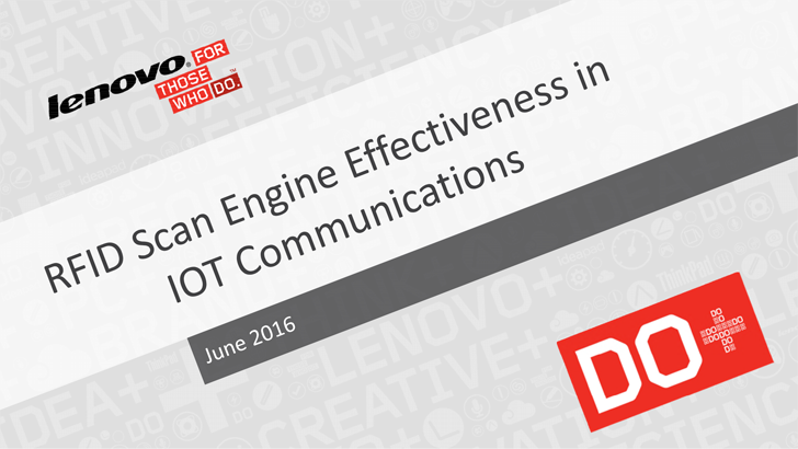 RFID Scan Engine Effectiveness in IOT Communications