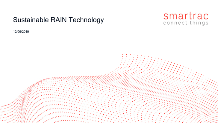 Sustainable RAIN Technology