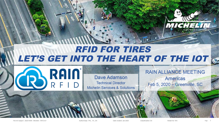 RAIN RFID for Tires - Let's get into the heard of the IoT