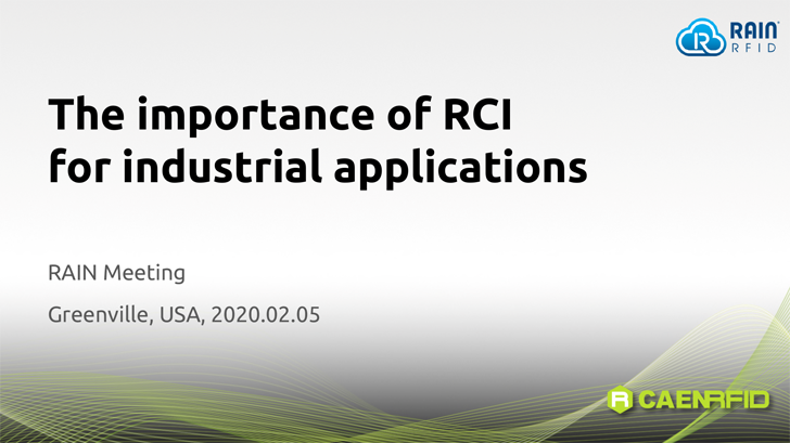 The Importance of RCI for Industrial Applications