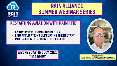 Restarting Aviation with RAIN RFID